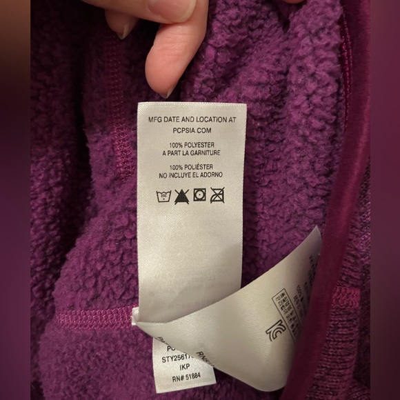 PATAGONIA Women's Better Sweater 1/4-zip Fleece MEDIUM VioletRed - Picture 6 of 11